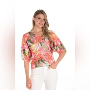 Frank Lyman Floral Top
